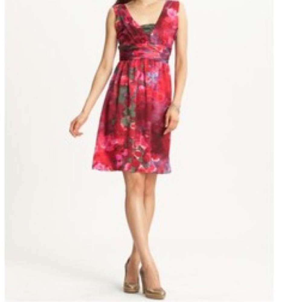 Banana Republic Silk Dress Size 12 Petite